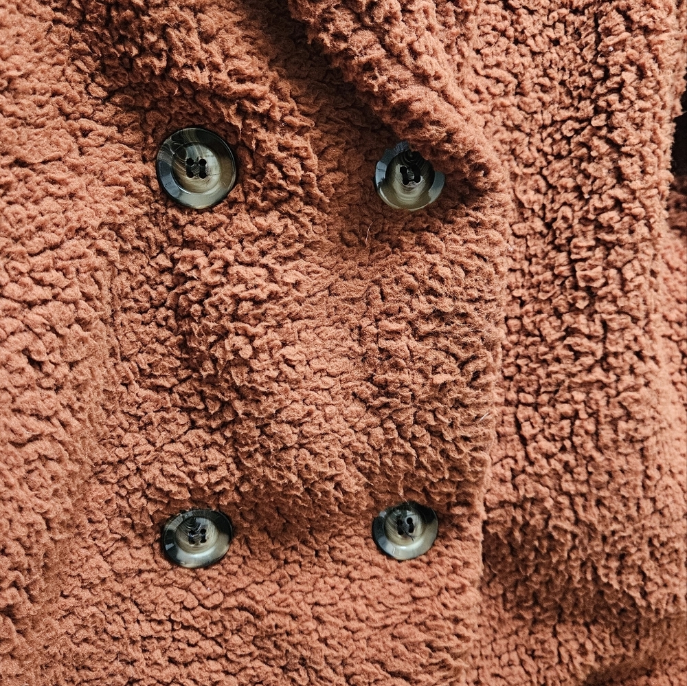 Rust sherpa jacket - Picture 5 of 6